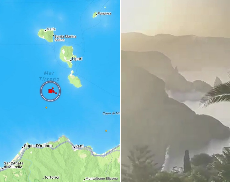 terremoto isole eolie oggi crolli