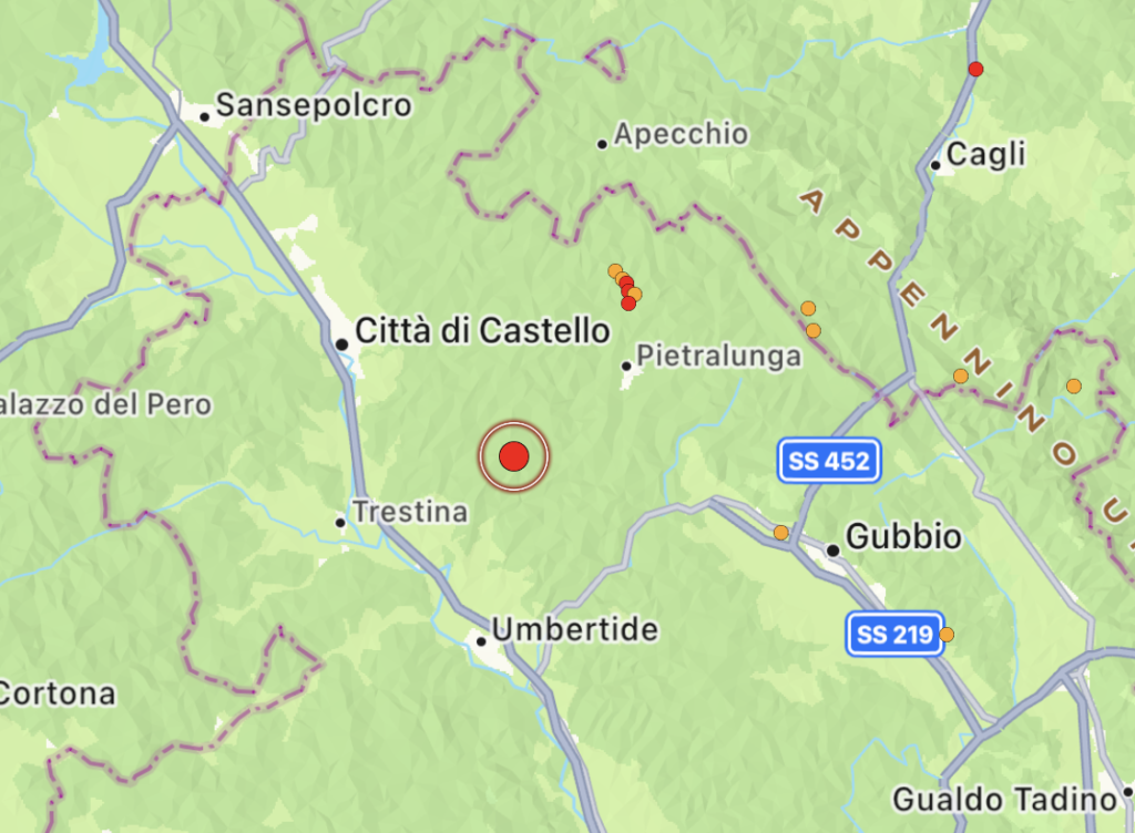 terremoto montone umbria