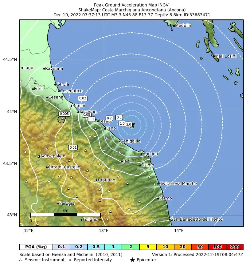 terremoto oggi ancona marche