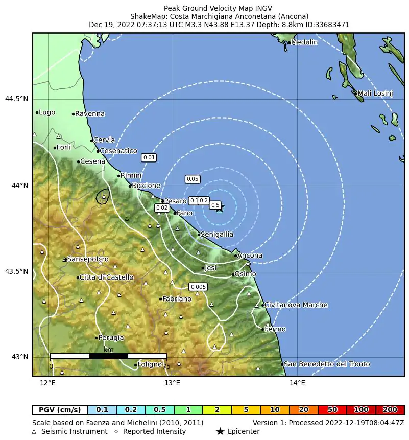 terremoto oggi ancona marche