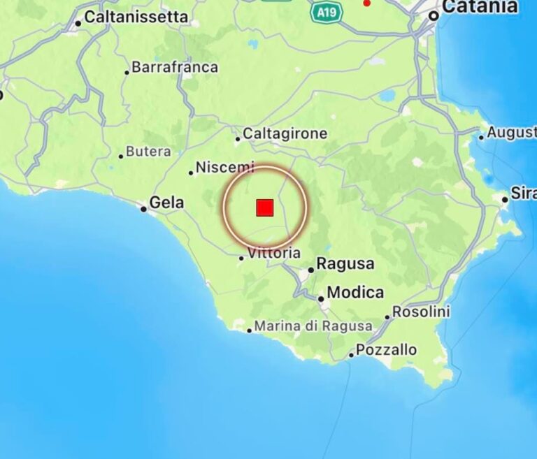 terremoto sicilia 8 dicembre