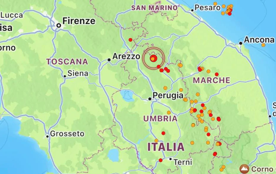 terremoto umbria