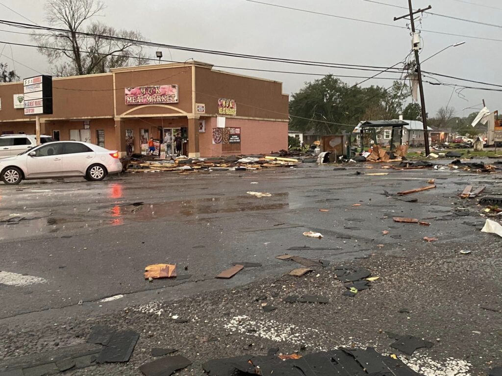 tornado louisiana