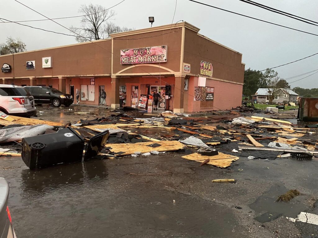 tornado louisiana