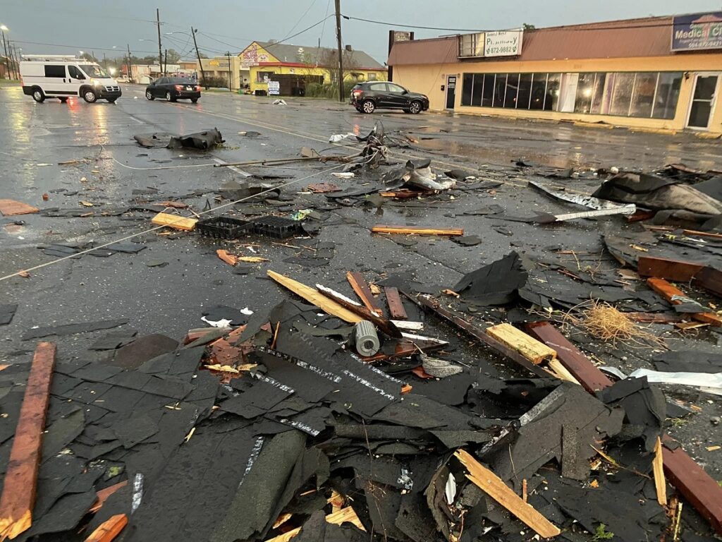 tornado louisiana
