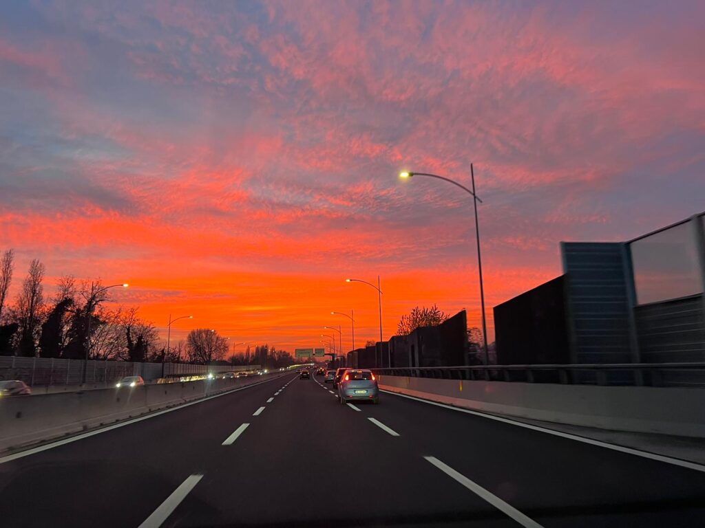 tramonto roma 24 dicembre 2022