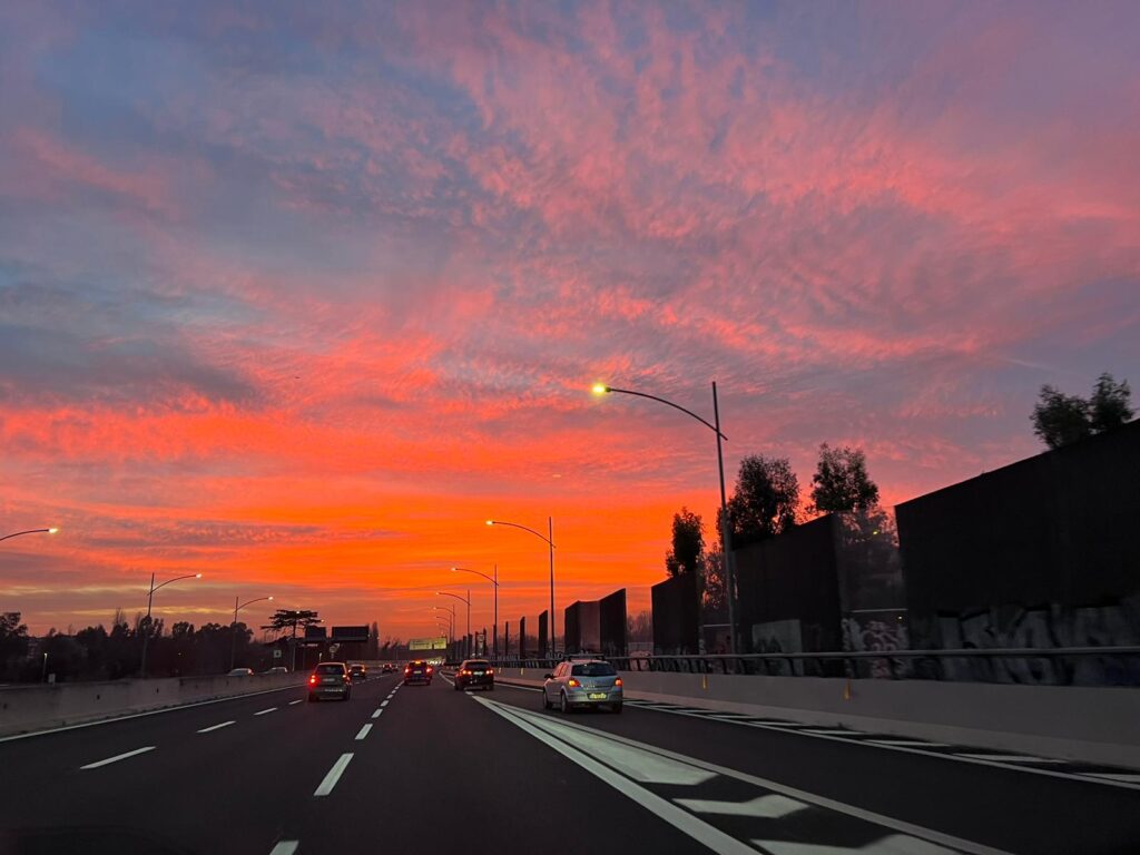 tramonto roma 24 dicembre 2022