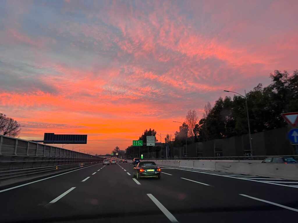 tramonto roma 24 dicembre 2022