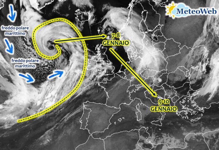 allerta meteo europa ciclone constantin