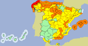 allerta meteo spagna
