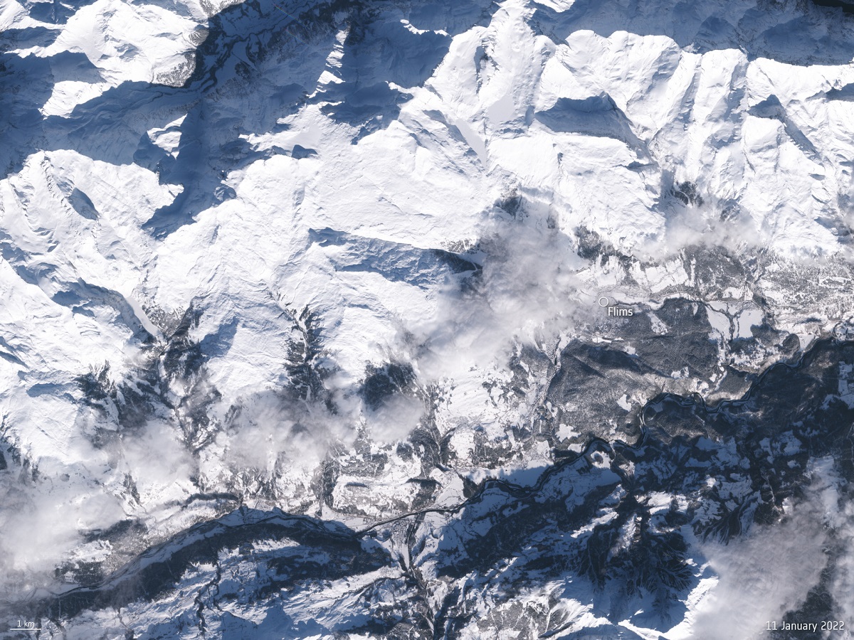 alpi svizzera neve