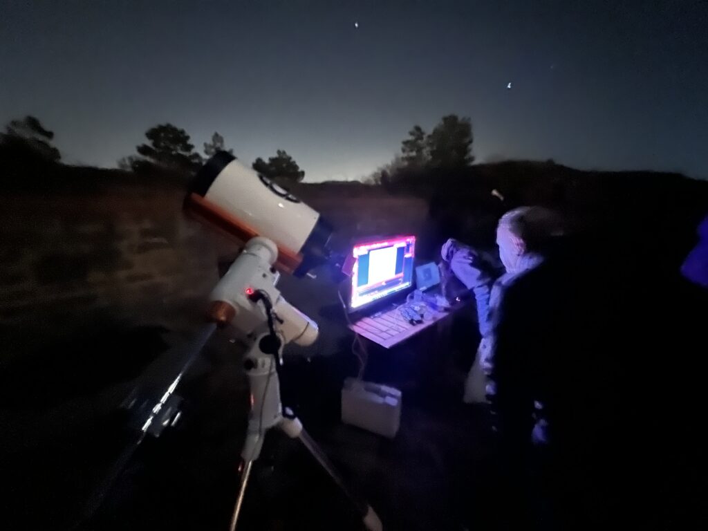 astrofili spezzini cometa