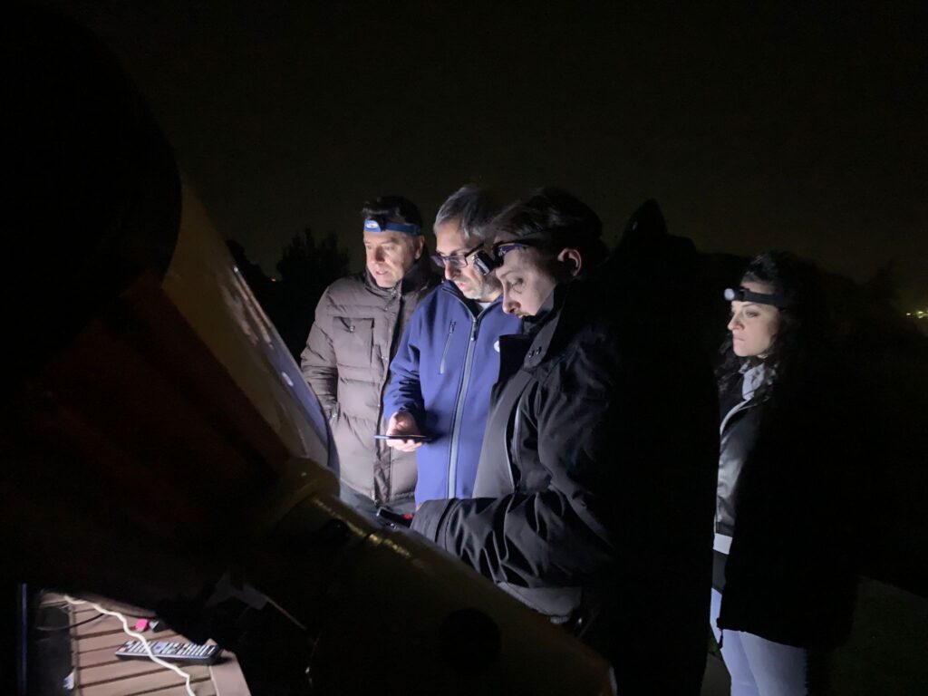 astrofili spezzini cometa