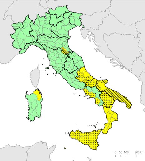 bollettino meteo protezione civile 26 gennaio