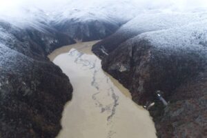 bosnia rifiuti fiume Drina
