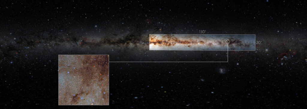 catalogo oggetti via lattea