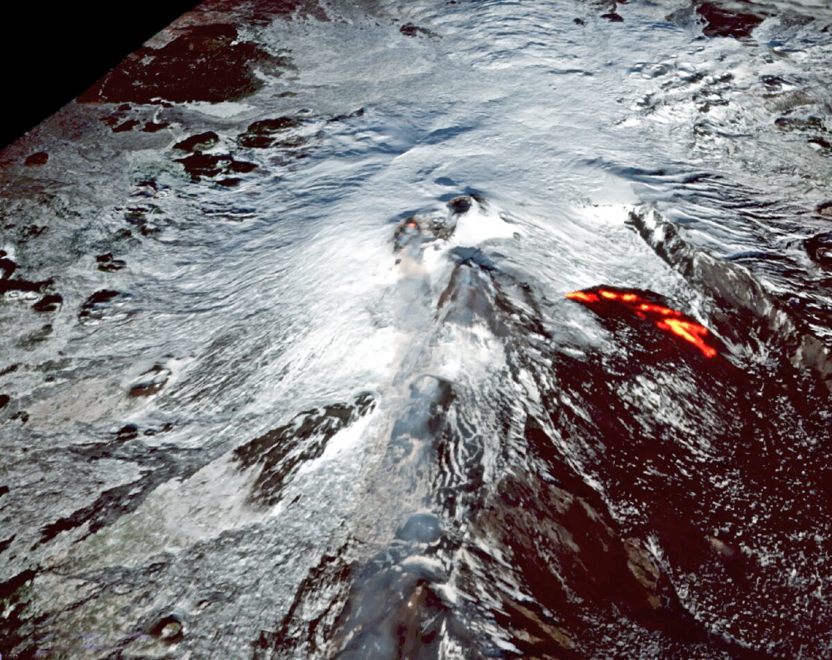 eruzione etna 14 gennaio 2023