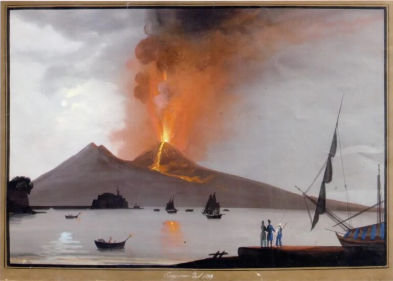 eruzione vesuvio 1839