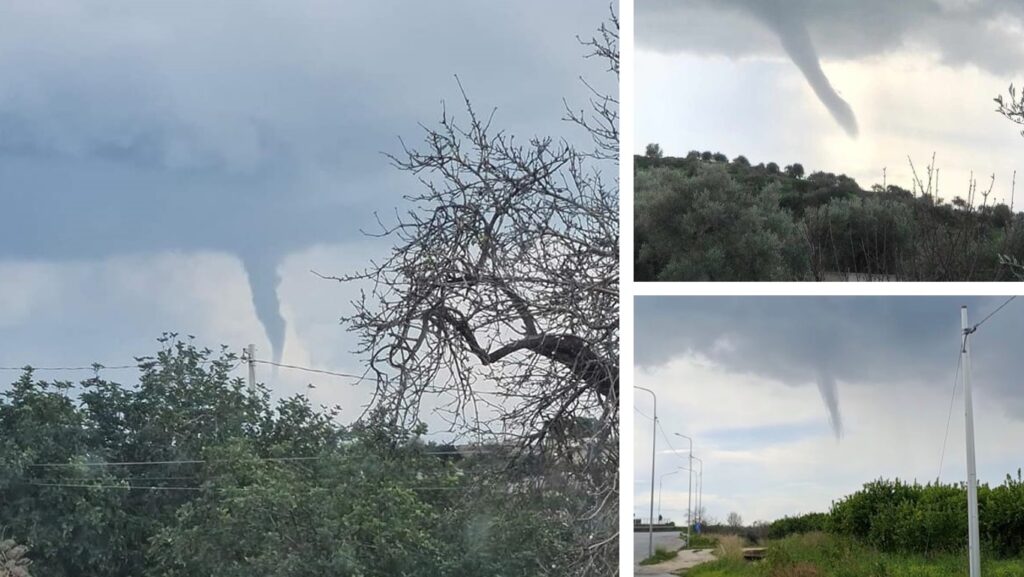 funnel cloud sicilia
