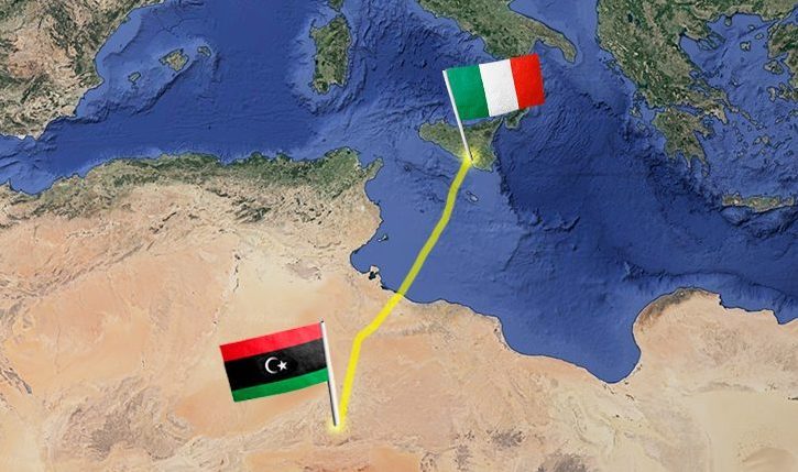 gas petrolio libia italia