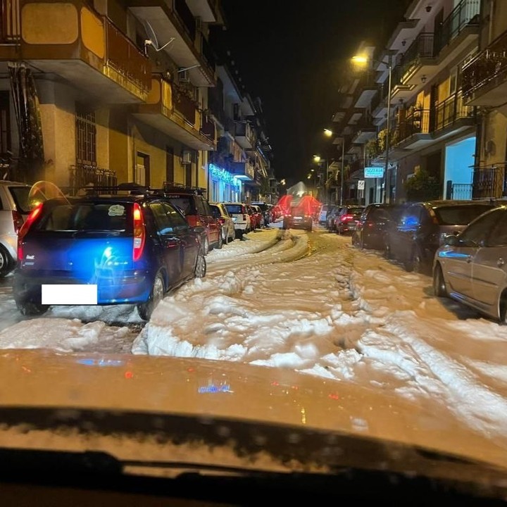 grandine acireale 25 gennaio 2023