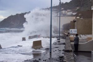 mareggiata Acquacalda Lipari 10 gennaio 2023