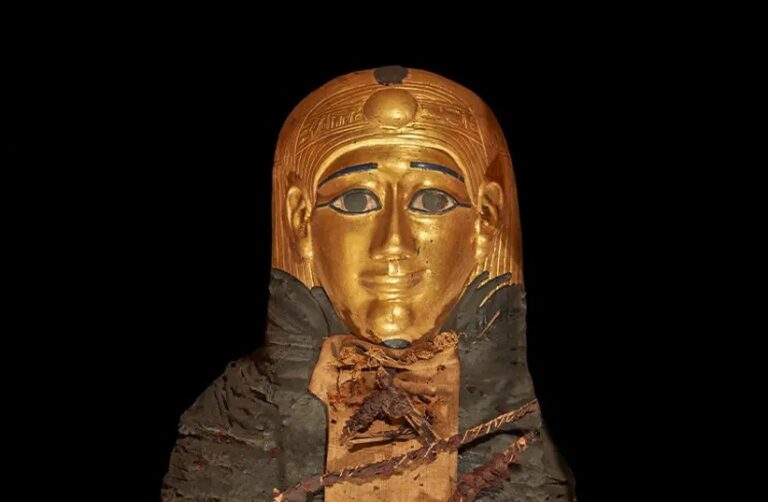 mummia ragazzo d'oro