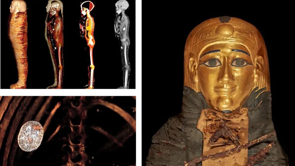 mummia ragazzo d'oro