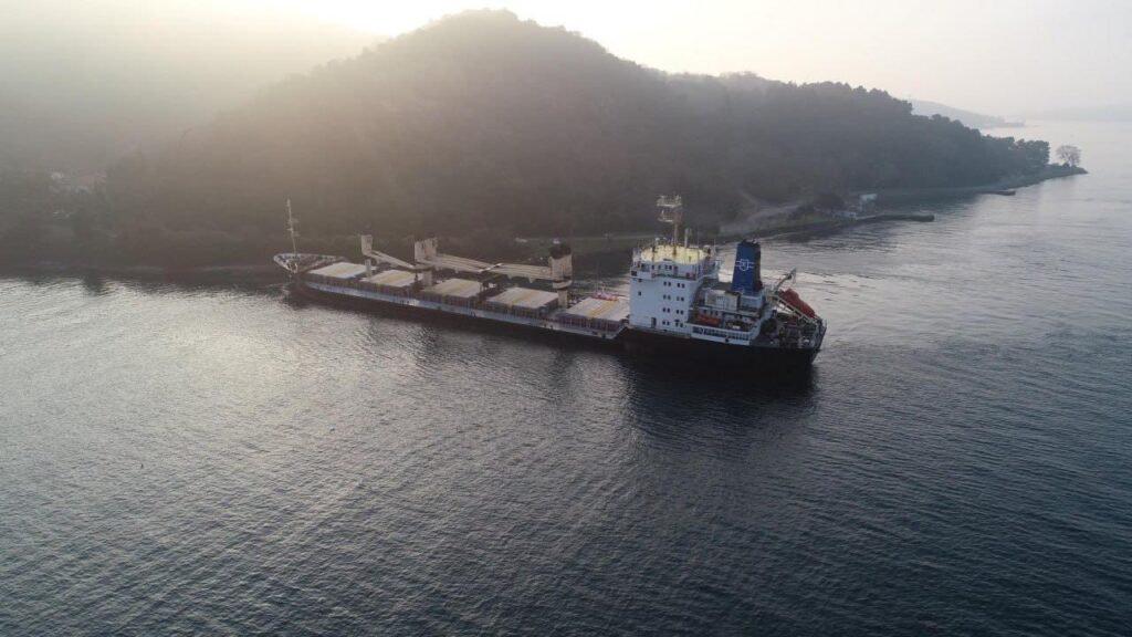 nave cargo ucraina stretto bosforo