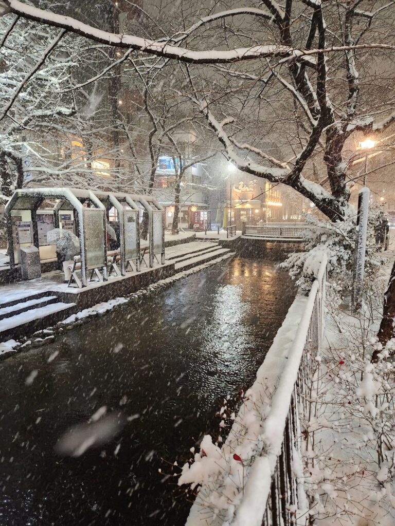 neve Kyoto Giappone