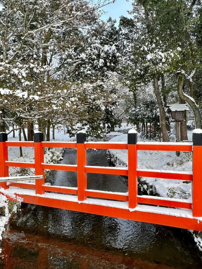 neve Kyoto Giappone