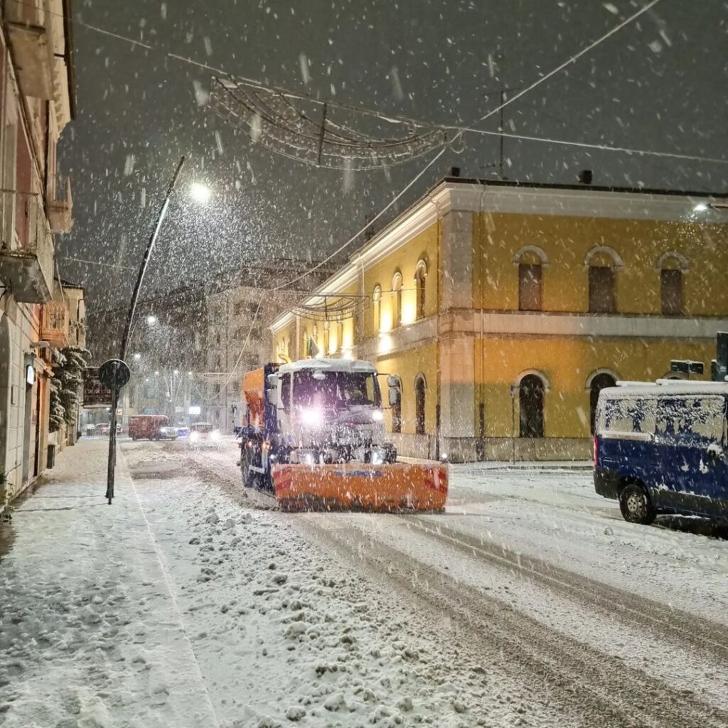 neve campobasso 20 gennaio 2022