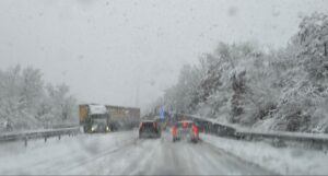 neve caos strade appennino