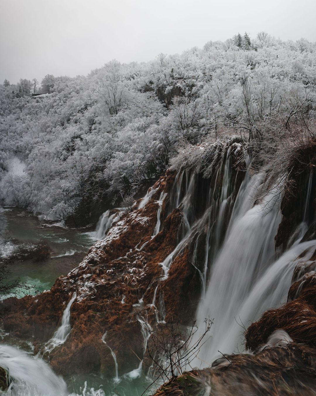 neve croazia parco plitvice