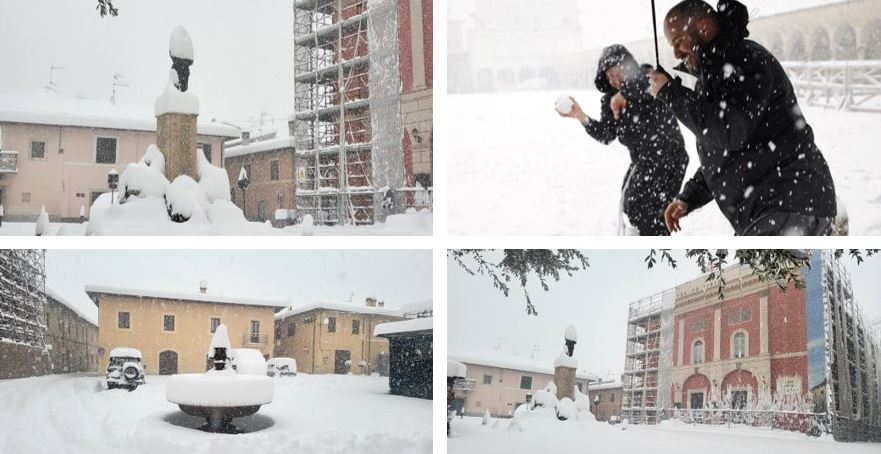 neve norcia assisi