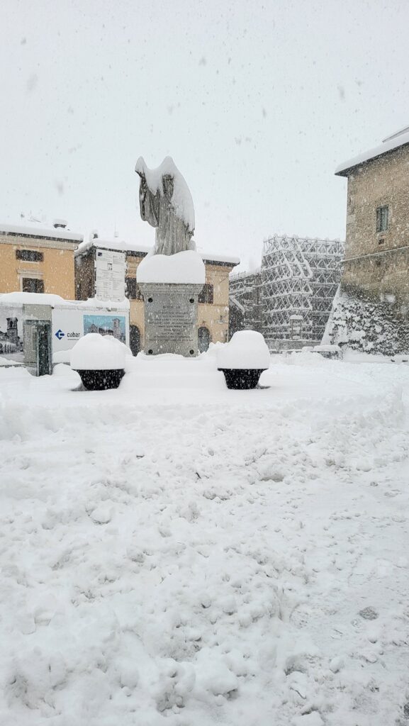 neve norcia umbria
