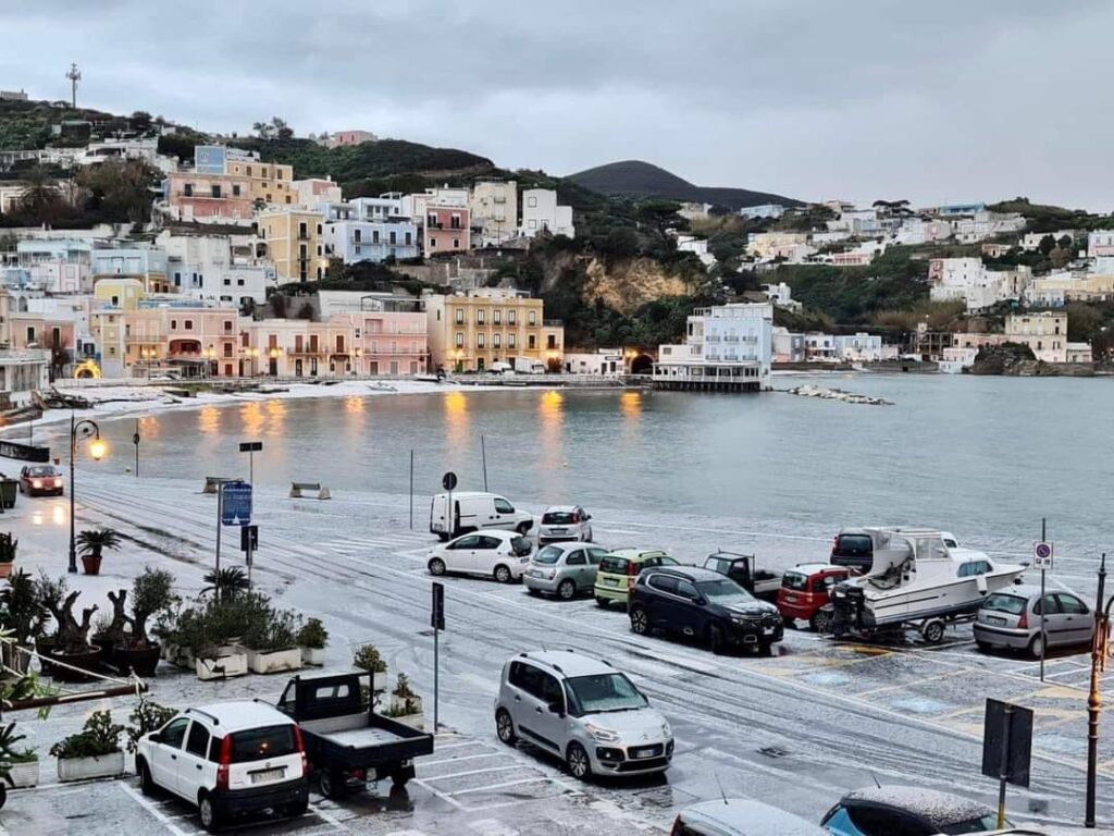 neve ponza 22 gennaio