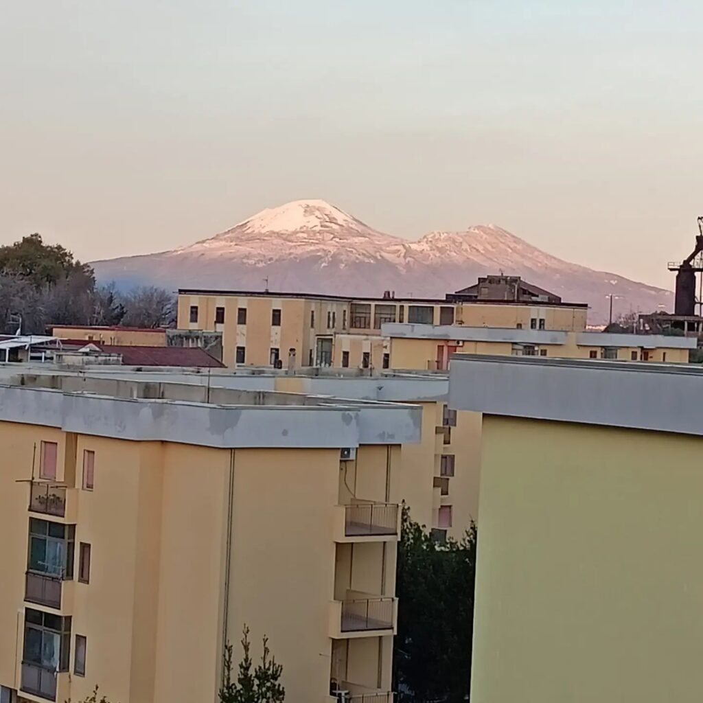 neve vesuvio 20 gennaio
