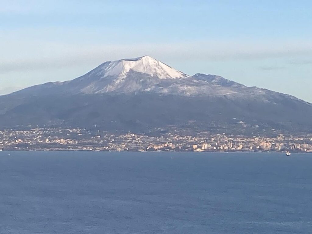 neve vesuvio 20 gennaio