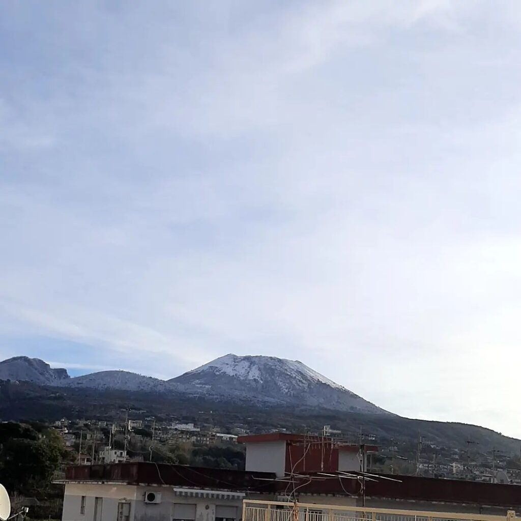 neve vesuvio 20 gennaio