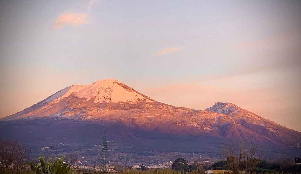 neve vesuvio 20 gennaio