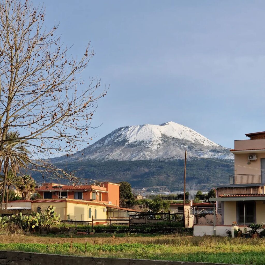 neve vesuvio 20 gennaio
