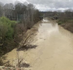 piena fiume ombrone buonconvento toscana