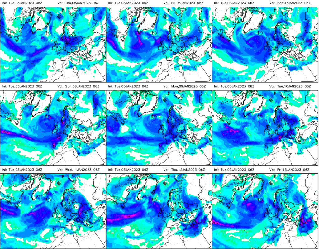 previsioni meteo gennaio 2023