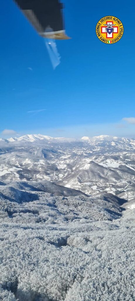 ricerche aereo disperso appennino modenese