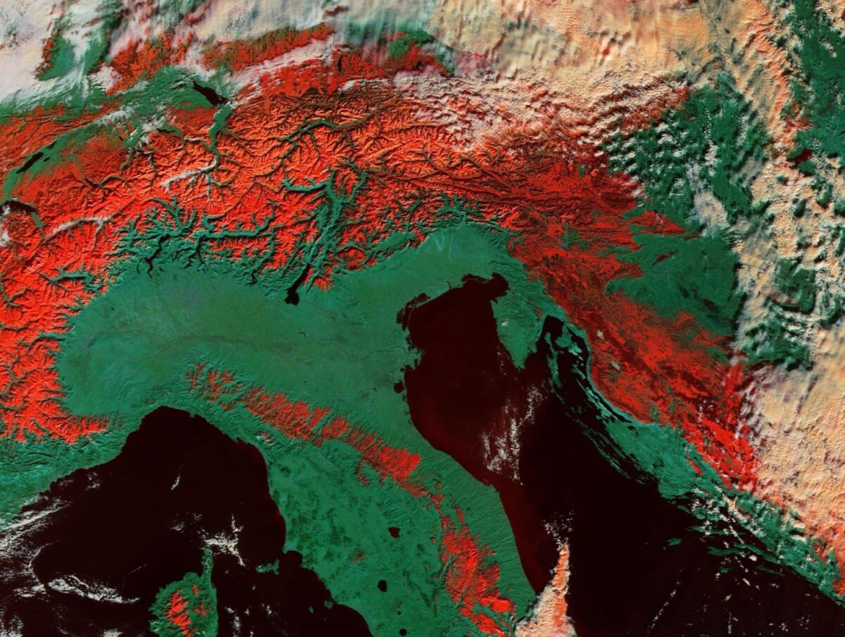 satellite meteo nasa italia 31 gennaio 2023