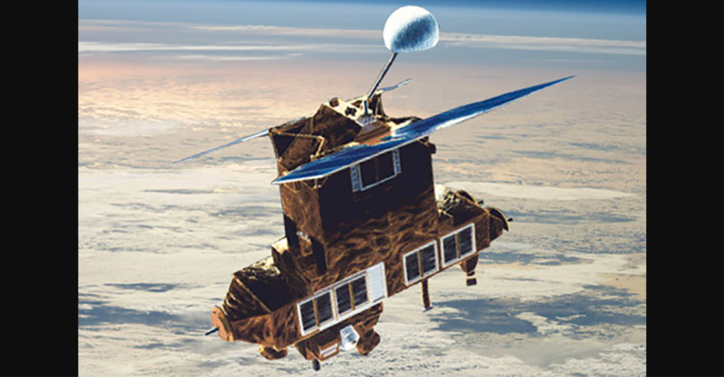 satellite nasa rientro terra