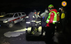 soccorso alpino etna notte