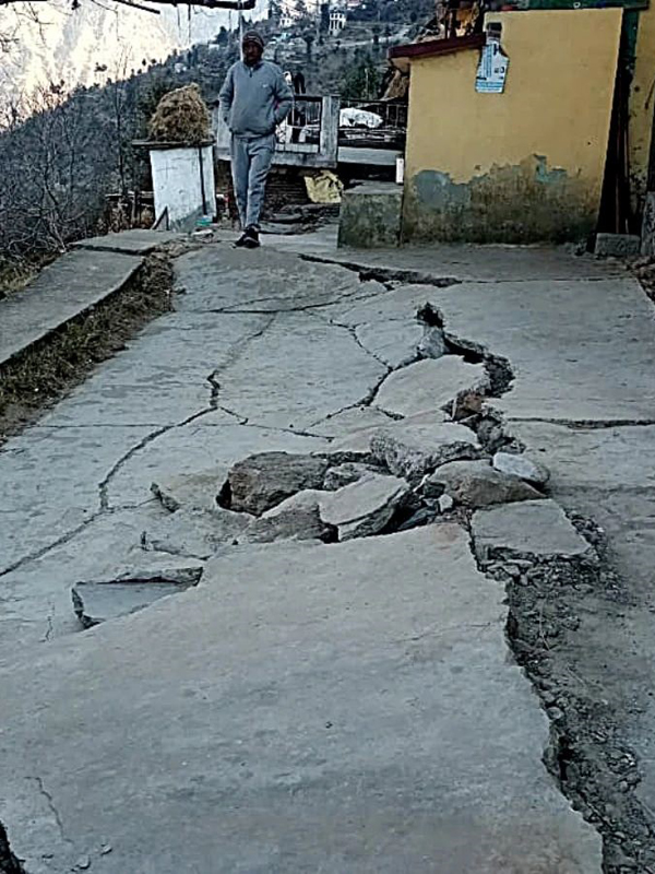 subsidenza joshimat india