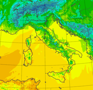 temperature massime 15 gennaio 2023